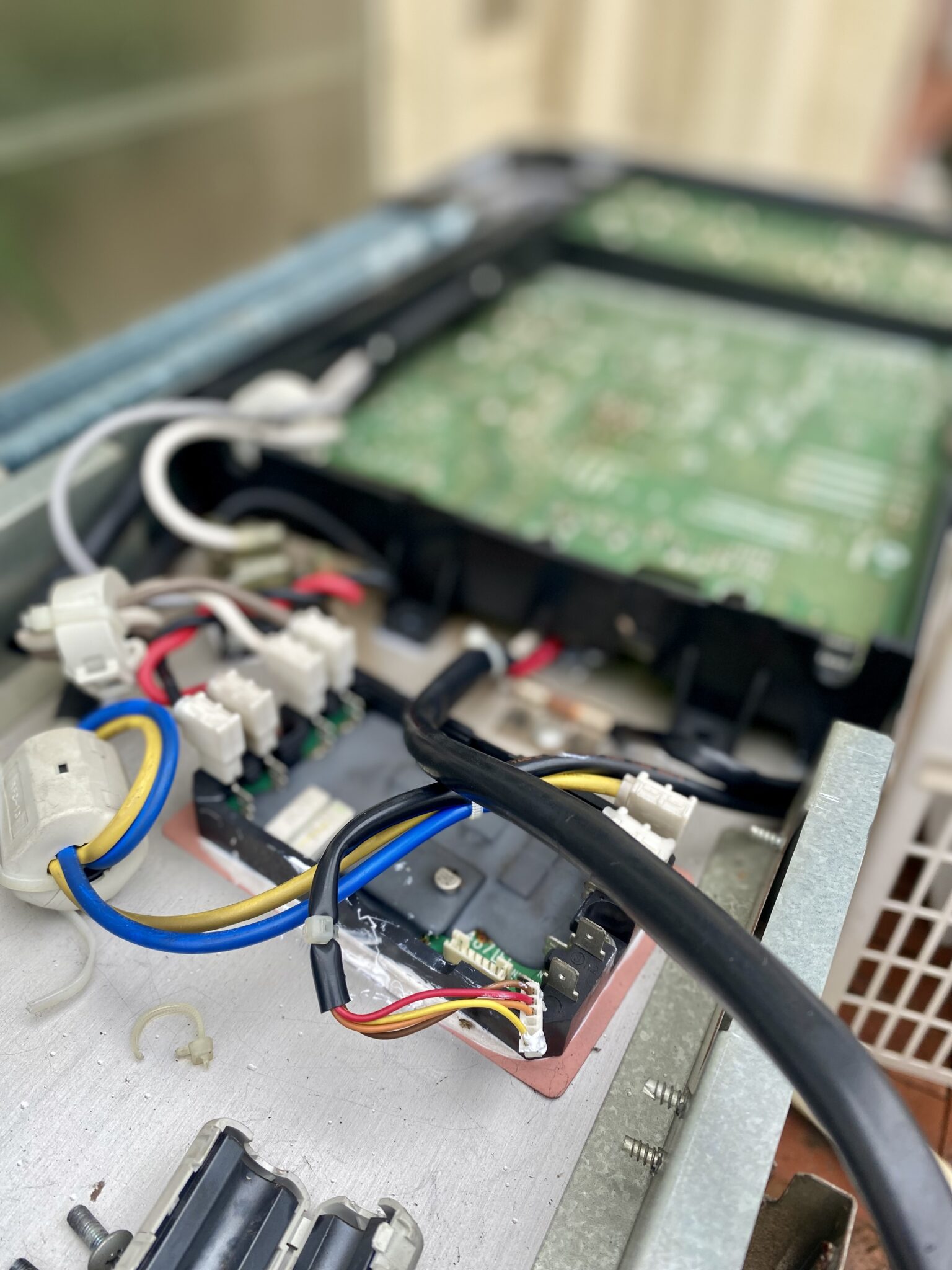 Air Conditioning fault finding PCB replacement